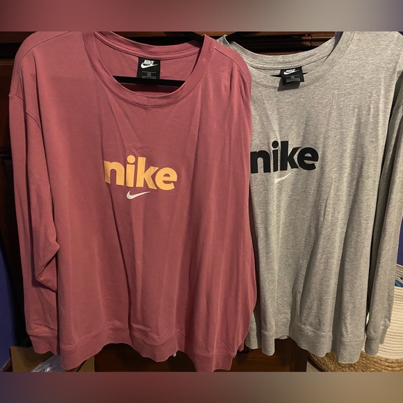 Nike Tops - Nike Pink Long Sleeve Shirt